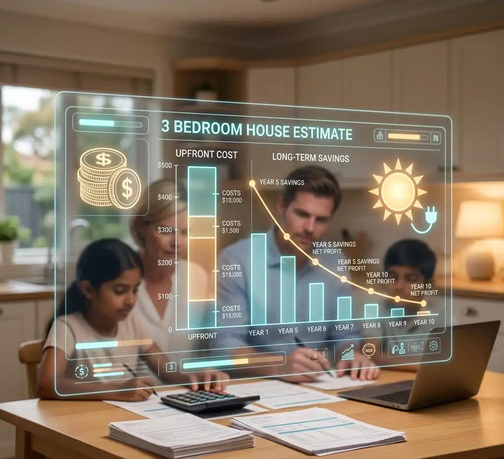 How Much Does Solar Cost for a 3 Bedroom House in Australia?